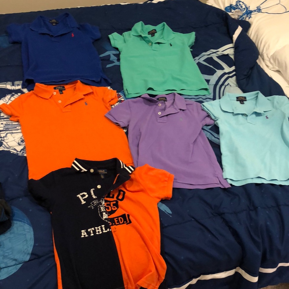 Polo shirt size 5 years old
